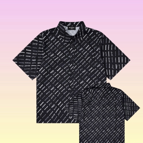 Balenciaga Shirts Short Sleeved For Unisex #1202855 $52.00 USD, Wholesale Replica Balenciaga Shirts