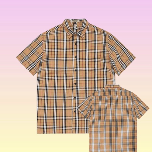 Burberry Shirts Short Sleeved For Unisex #1202884 $48.00 USD, Wholesale Replica Burberry Shirts