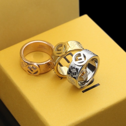 Replica Fendi Rings #1202970 $25.00 USD for Wholesale