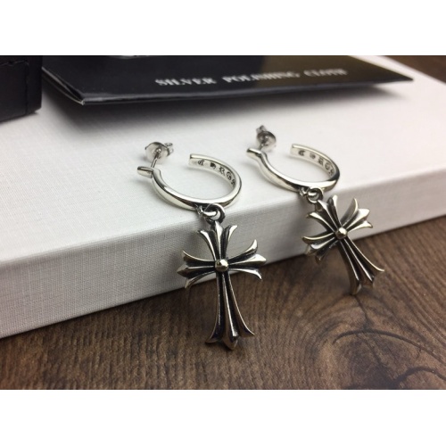 Replica Chrome Hearts Earrings #1203026 $25.00 USD for Wholesale