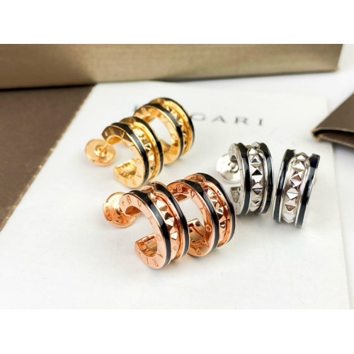 Replica Bvlgari Earrings For Women #1203029 $34.00 USD for Wholesale