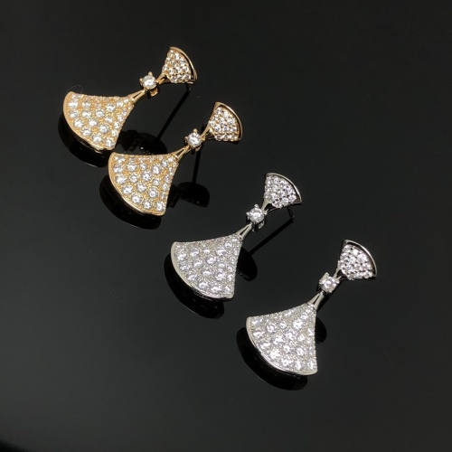 Replica Bvlgari Earrings For Women #1203053 $40.00 USD for Wholesale