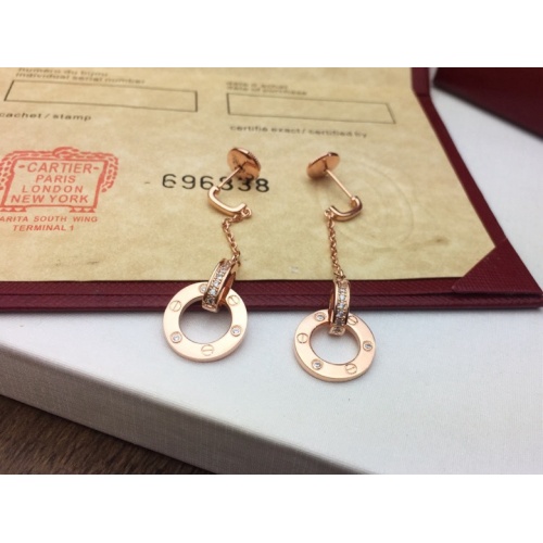 Cartier Earrings For Women #1203067 $29.00 USD, Wholesale Replica Cartier Earrings