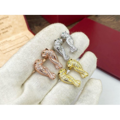Replica Cartier Earrings For Women #1203075 $34.00 USD for Wholesale