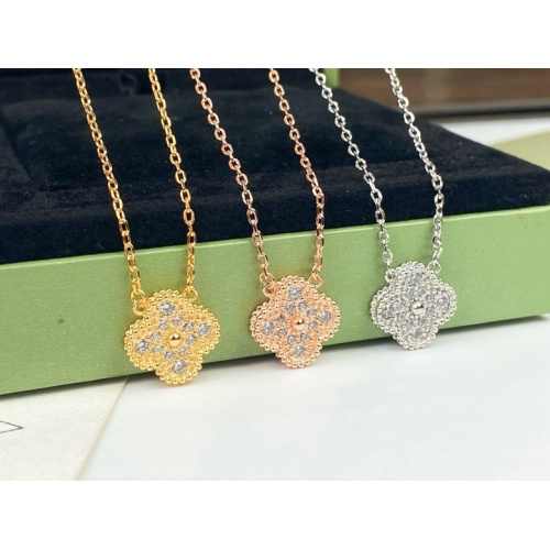 Replica Van Cleef & Arpels Necklaces For Women #1203101 $25.00 USD for Wholesale