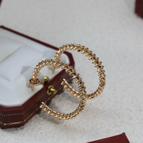 Replica Cartier Earrings For Women #1203112 $52.00 USD for Wholesale