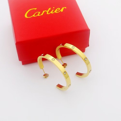 Cartier Earrings For Women #1203141 $32.00 USD, Wholesale Replica Cartier Earrings