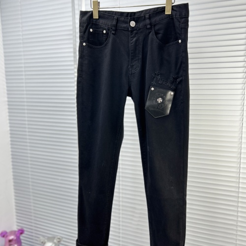 Replica Chrome Hearts Jeans For Men #1203165 $85.00 USD for Wholesale