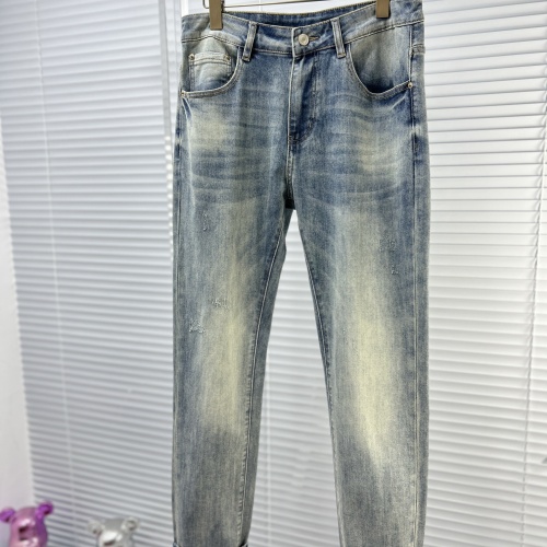 Replica Chrome Hearts Jeans For Men #1203166 $85.00 USD for Wholesale