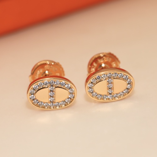 Hermes Earrings For Women #1203201 $32.00 USD, Wholesale Replica Hermes Earrings