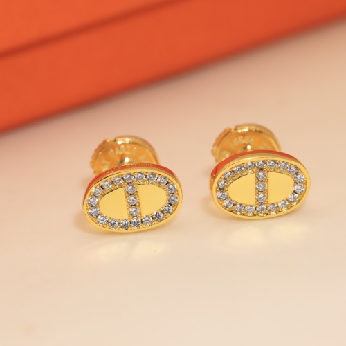 Hermes Earrings For Women #1203203 $32.00 USD, Wholesale Replica Hermes Earrings