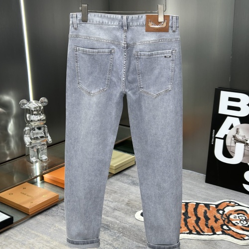 Replica Fendi Jeans For Men #1203213 $60.00 USD for Wholesale