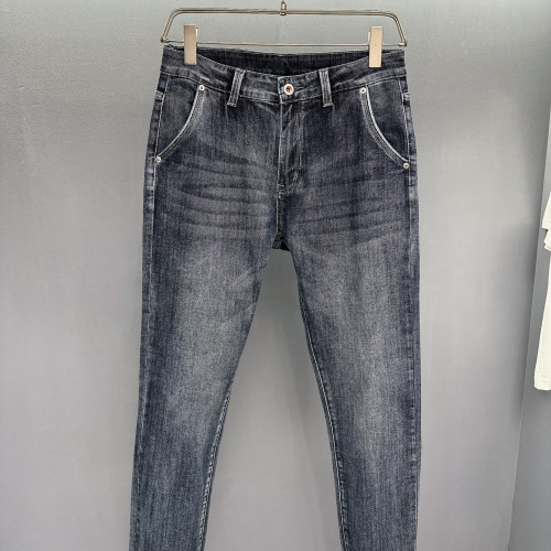 Replica Prada Jeans For Men #1203233 $85.00 USD for Wholesale