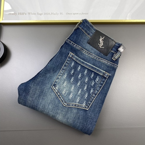 Yves Saint Laurent YSL Jeans For Men #1203247 $85.00 USD, Wholesale Replica Yves Saint Laurent YSL Jeans