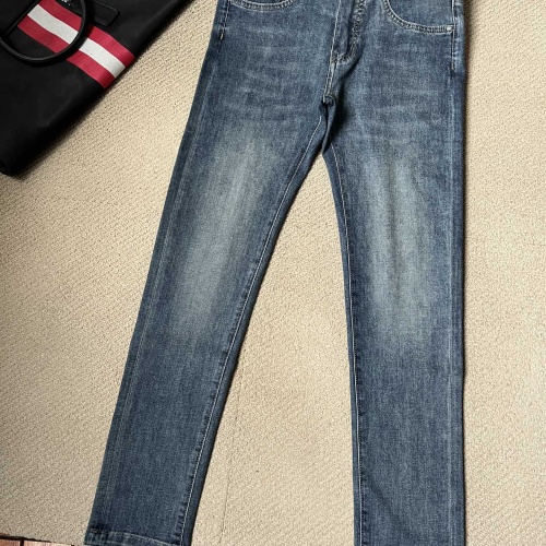 Replica LOEWE Jeans For Men #1203259 $60.00 USD for Wholesale
