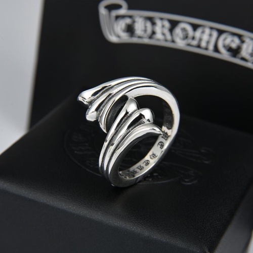 Replica Chrome Hearts Rings For Men #1203262 $25.00 USD for Wholesale