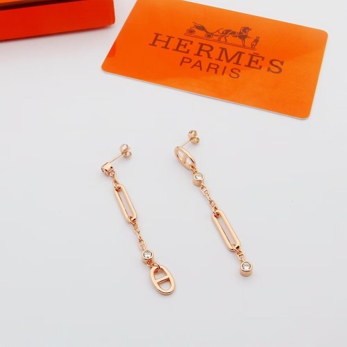 Hermes Earrings For Women #1203317 $25.00 USD, Wholesale Replica Hermes Earrings