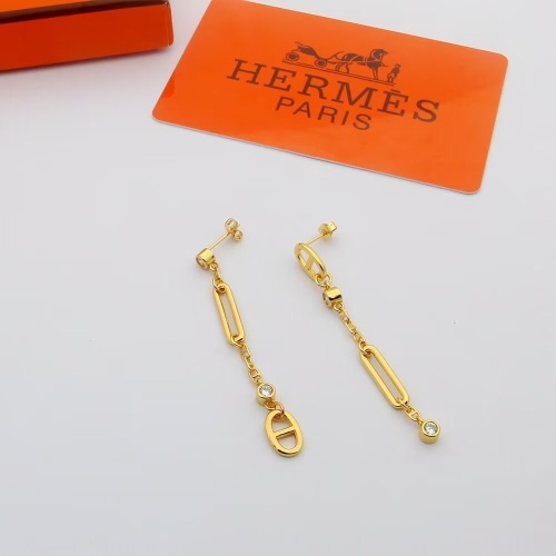 Hermes Earrings For Women #1203318 $25.00 USD, Wholesale Replica Hermes Earrings
