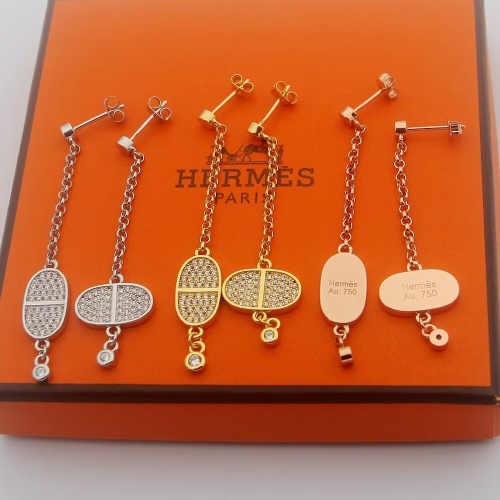 Replica Hermes Earrings For Women #1203319 $27.00 USD for Wholesale