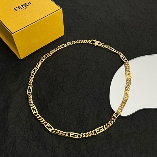 Fendi Necklaces #1203541 $64.00 USD, Wholesale Replica Fendi Necklaces