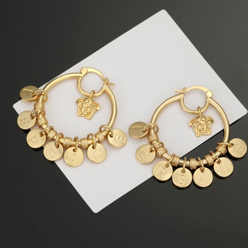 Replica Versace Earrings For Women #1203625 $34.00 USD for Wholesale