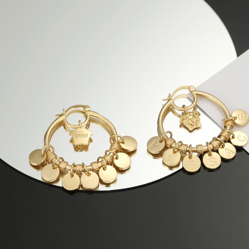 Replica Versace Earrings For Women #1203625 $34.00 USD for Wholesale