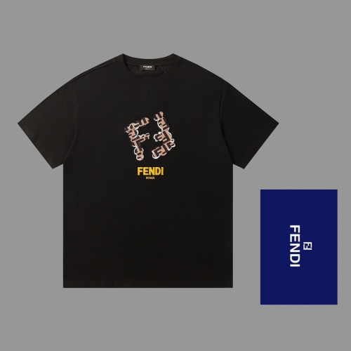 Fendi T-Shirts Short Sleeved For Unisex #1203692 $41.00 USD, Wholesale Replica Fendi T-Shirts