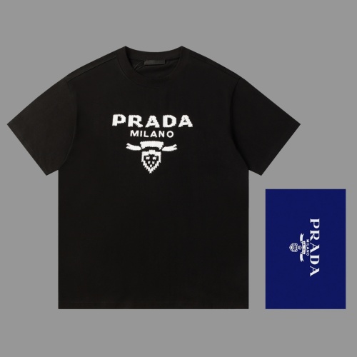 Prada T-Shirts Short Sleeved For Unisex #1203699 $40.00 USD, Wholesale Replica Prada T-Shirts