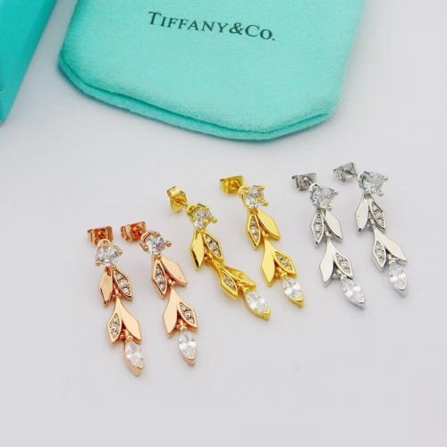 Replica Tiffany Earrings For Women #1203945 $25.00 USD for Wholesale