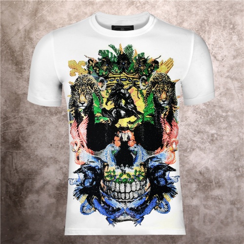 Philipp Plein PP T-Shirts Short Sleeved For Men #1203990 $32.00 USD, Wholesale Replica Philipp Plein PP T-Shirts