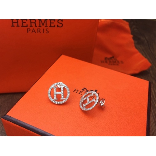 Hermes Earrings For Women #1204100 $25.00 USD, Wholesale Replica Hermes Earrings