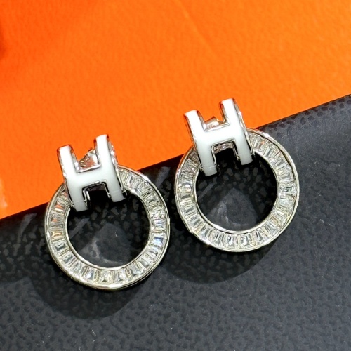 Hermes Earrings For Women #1204136 $38.00 USD, Wholesale Replica Hermes Earrings