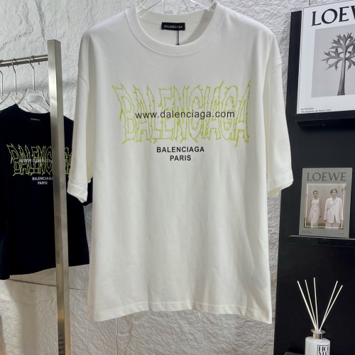 Balenciaga T-Shirts Short Sleeved For Unisex #1204195 $39.00 USD, Wholesale Replica Balenciaga T-Shirts
