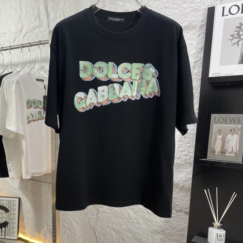 Dolce &amp; Gabbana D&amp;G T-Shirts Short Sleeved For Unisex #1204198 $39.00 USD, Wholesale Replica Dolce &amp; Gabbana D&amp;G T-Shirts