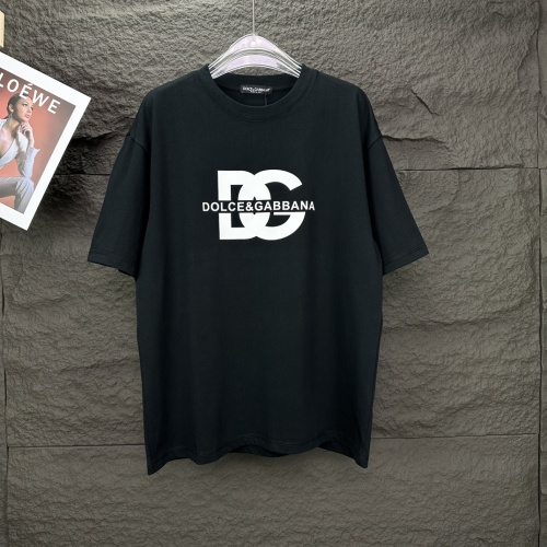 Dolce &amp; Gabbana D&amp;G T-Shirts Short Sleeved For Unisex #1204217 $40.00 USD, Wholesale Replica Dolce &amp; Gabbana D&amp;G T-Shirts