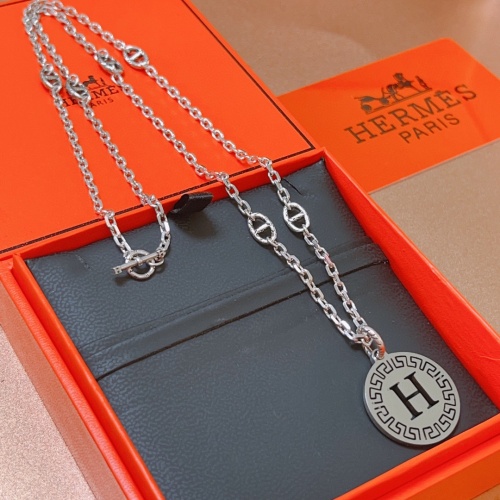 Hermes Necklaces #1204331 $42.00 USD, Wholesale Replica Hermes Necklaces
