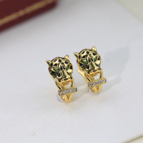 Cartier Earrings For Women #1204429 $40.00 USD, Wholesale Replica Cartier Earrings