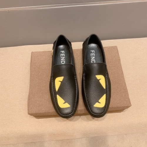Fendi Leather Shoes For Men #1204537