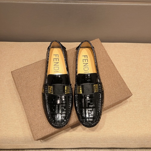 Fendi Leather Shoes For Men #1204538