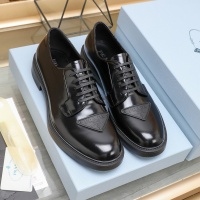 $125.00 USD Prada Leather Shoes For Men #1196712