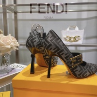 $105.00 USD Fendi High-Heeled Shoes For Women #1198575