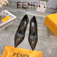 $98.00 USD Fendi High-Heeled Shoes For Women #1198581