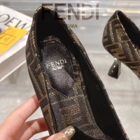 $98.00 USD Fendi High-Heeled Shoes For Women #1198581