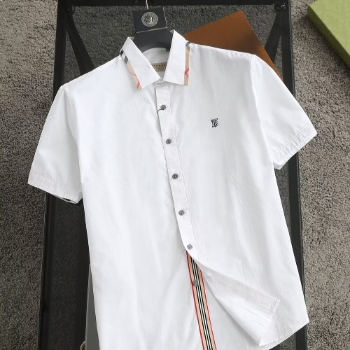 Burberry Shirts Short Sleeved For Men #1204552 $38.00 USD, Wholesale Replica Burberry Shirts