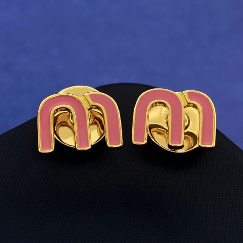MIU MIU Earrings For Women #1204845 $29.00 USD, Wholesale Replica MIU MIU Earrings