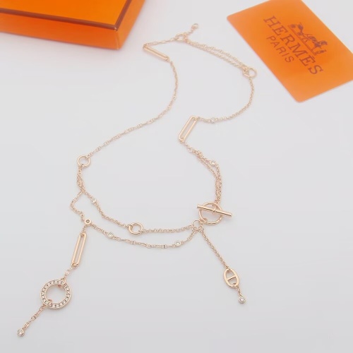 Hermes Necklaces #1204856 $42.00 USD, Wholesale Replica Hermes Necklaces