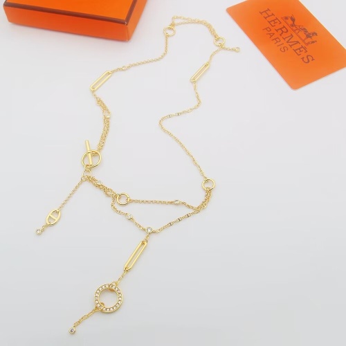 Hermes Necklaces #1204857 $42.00 USD, Wholesale Replica Hermes Necklaces