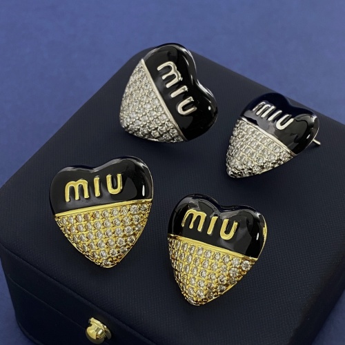 Replica MIU MIU Earrings For Women #1204863 $29.00 USD for Wholesale
