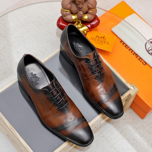Hermes Leather Shoes For Men #1204870 $88.00 USD, Wholesale Replica Hermes Leather Shoes