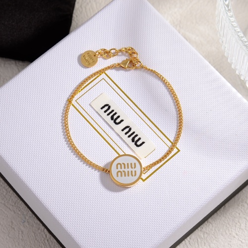 MIU MIU Bracelets For Women #1205012 $27.00 USD, Wholesale Replica MIU MIU Bracelets
